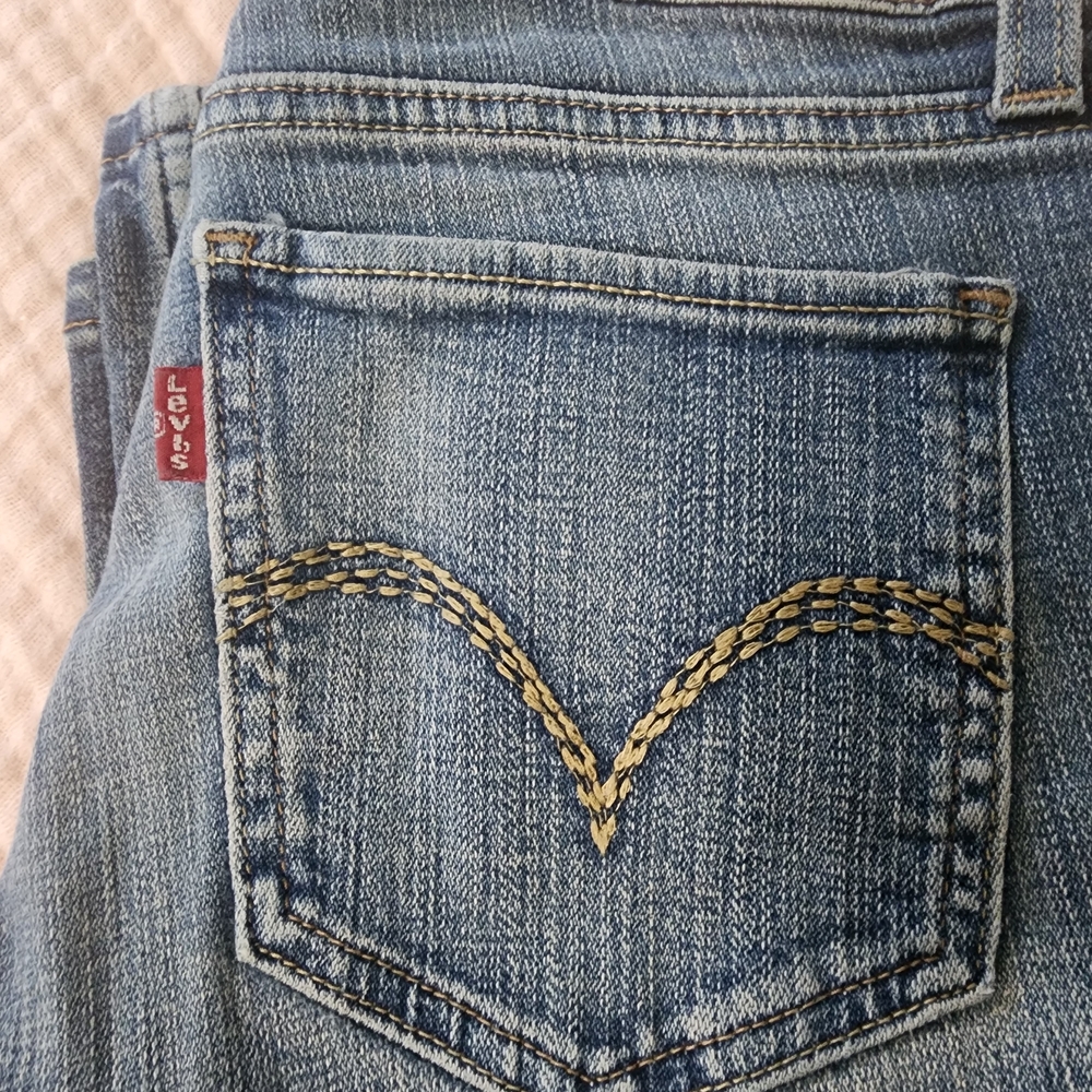 Levi's 524 Too Superlow Red Tag Jeans Size 7M